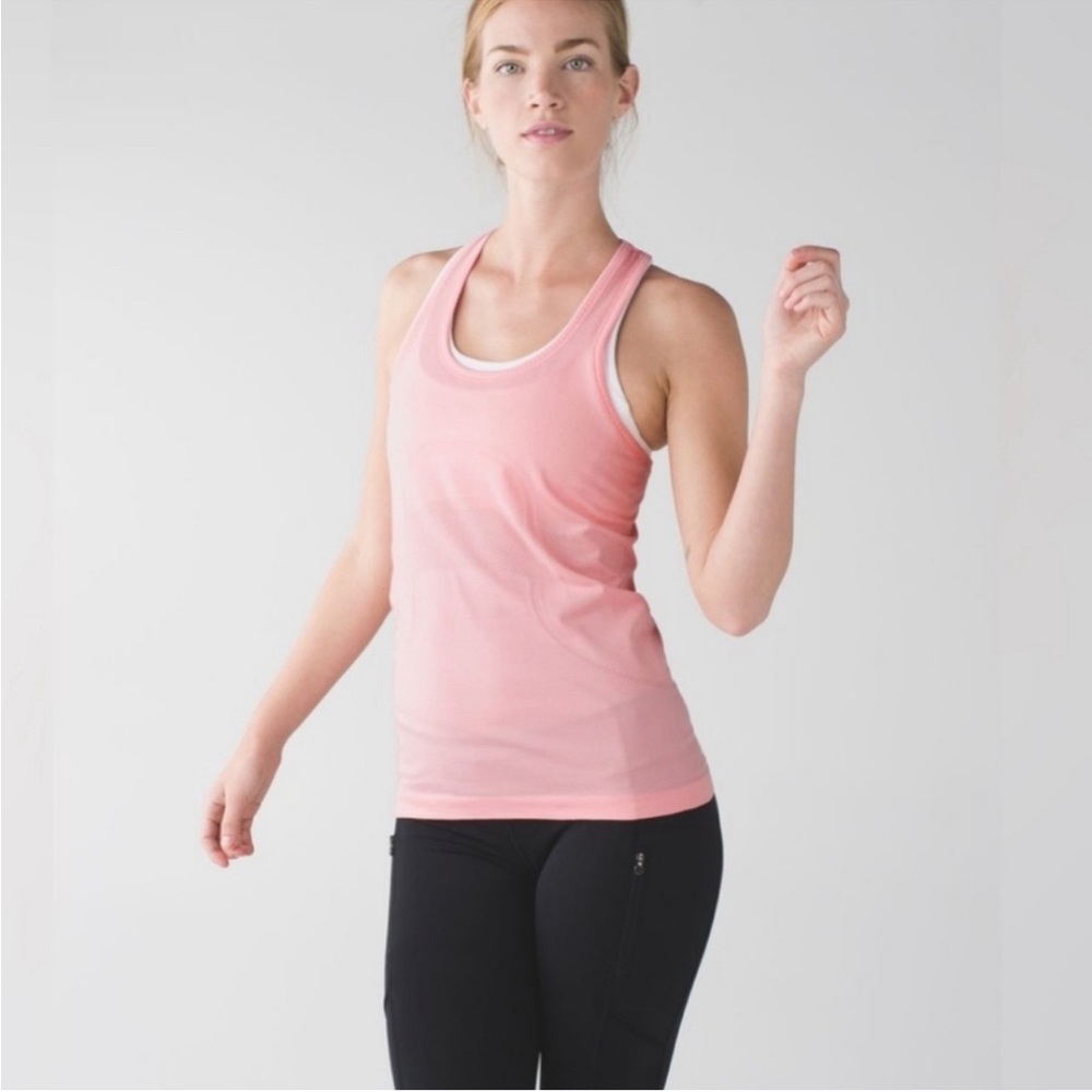 LULULEMON Peach Swiftly Tank Top, 6